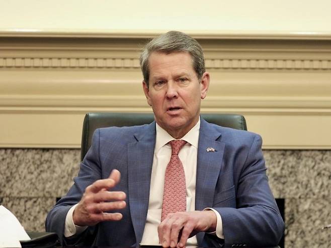 브라이언 켐프 조지아주지사 [연합뉴스]