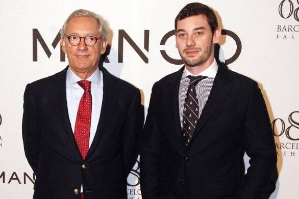 사망한 글로벌 패션 브랜드 망고(Mango) 창업주 이삭 안딕(왼쪽)과 그의 장남 조나단 안딕./사진= 피플 갈무리