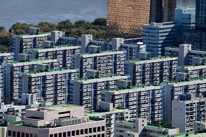 지난 15일 오전 서울 여의도 내 주거지역 일대 모습. 임세준 기자