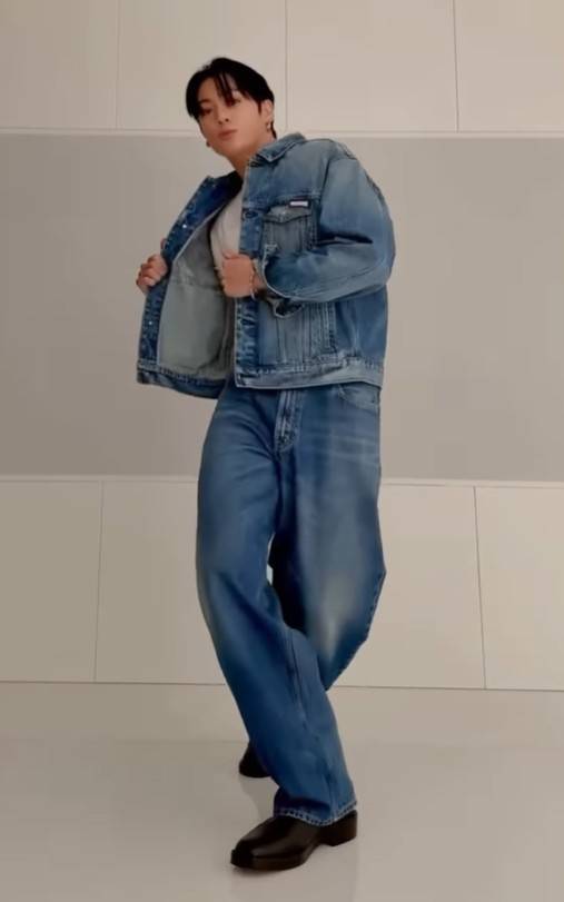 정국 캘빈클라인 신규 캠페인 영상 /사진 =캘빈클라인 Instagram동영상 캡처