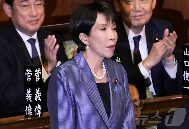 다카이치 사나에 일본 총리. 2025.10.21 ⓒ 로이터=뉴스1 ⓒ News1 최종일 선임기자