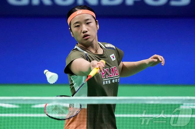 안세영. ⓒ AFP=뉴스1