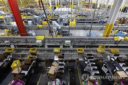 아마존 창고. EPA 연합뉴스