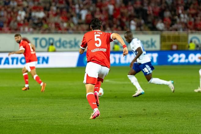 카이저슬라우테른 수비수 김지수. 사진=김지수 SNS