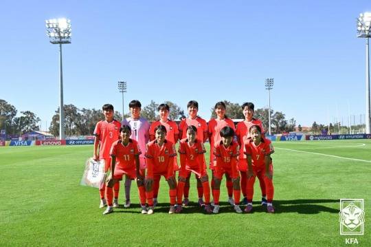 U-17 여자축구 대표팀. 사진[연합뉴스]