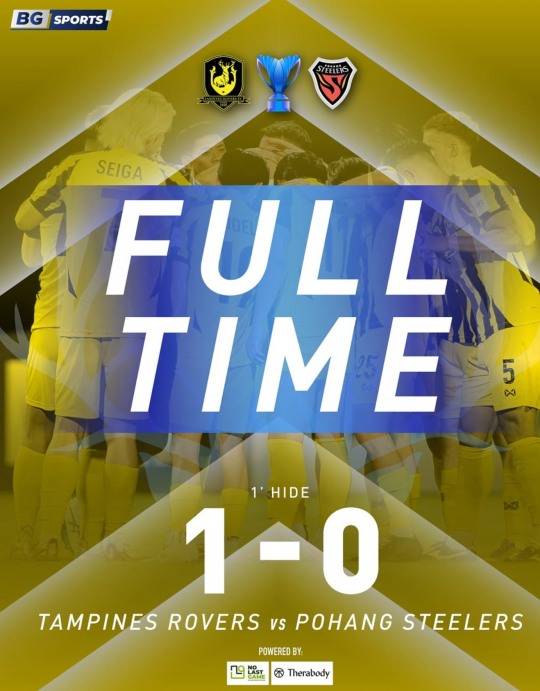 탬피니스에 0-1로 패한 포항. 사진[연합뉴스]