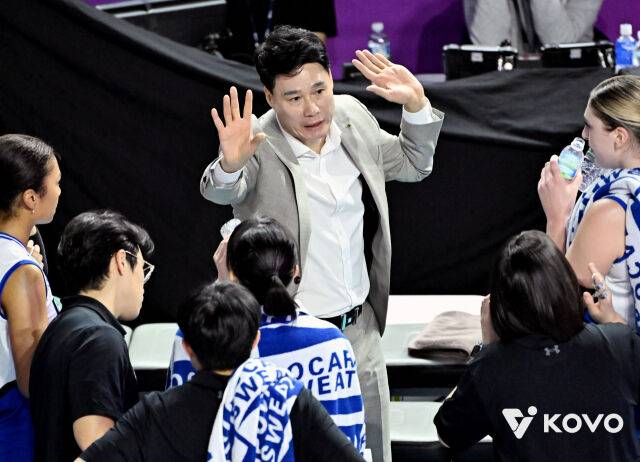 현대건설 강성형 감독./KOVO