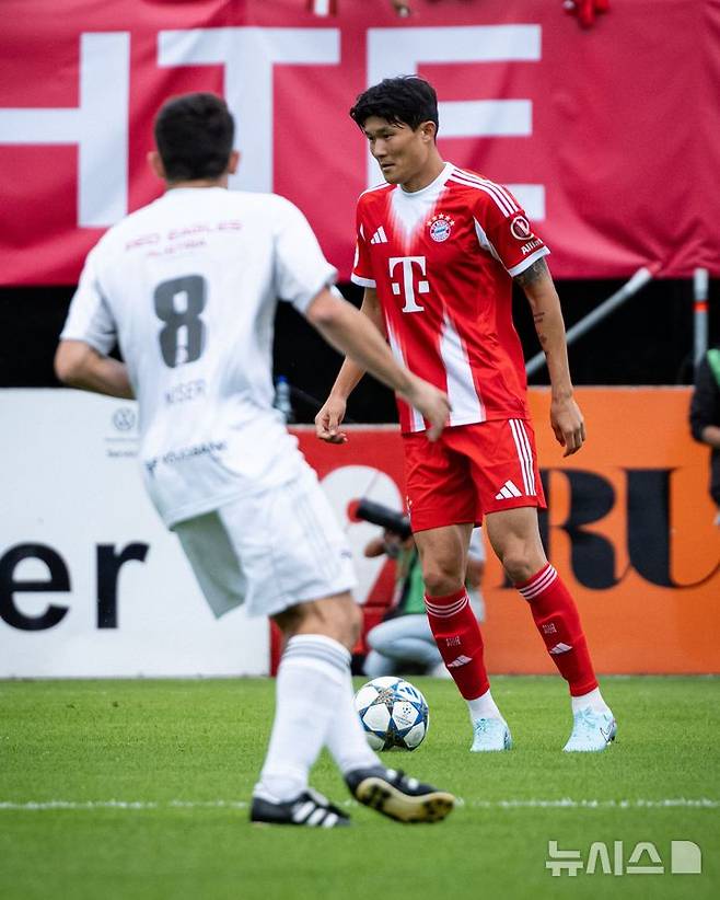 [서울=뉴시스] 독일 프로축구 분데스리가 바이에른 뮌헨의 김민재. (사진=바이에른 뮌헨 SNS 캡처) 2025.08.25. photo@newsis.com *재판매 및 DB 금지