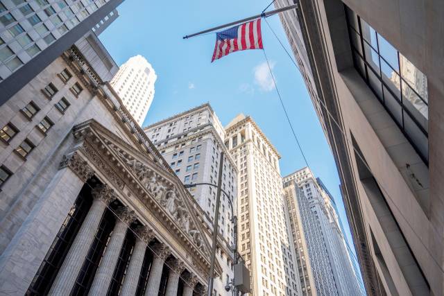 미국 뉴욕 월가에 위치한 뉴욕증권거래소(NYSE). AP연합뉴스