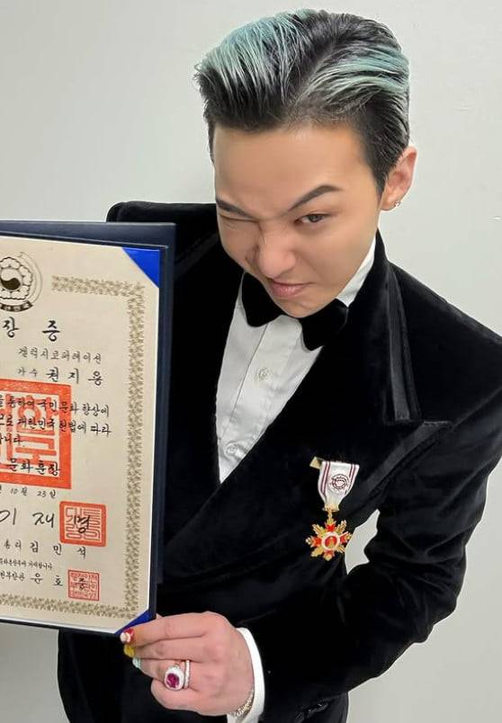 사진=지드래곤 관계자 SNS