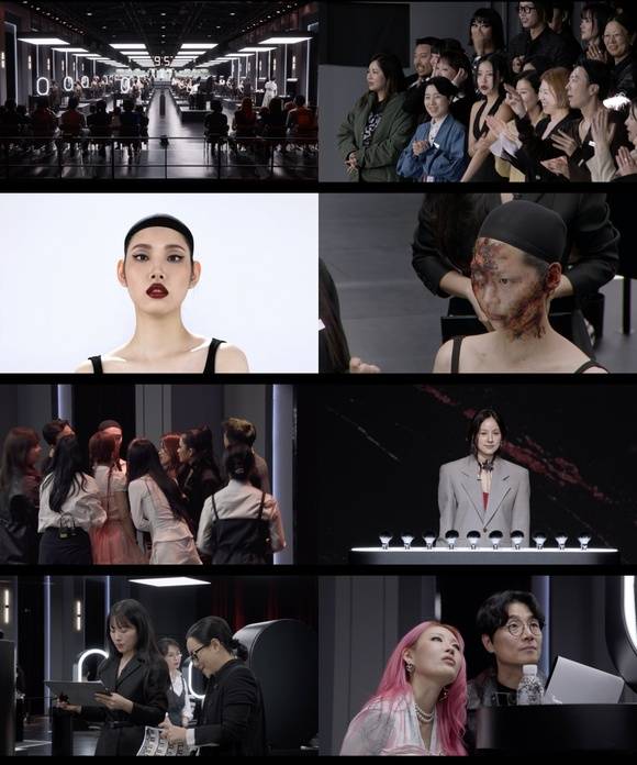 '저스트 메이크업' 1~3회에서는 참가자 60인이 '필살기 메이크업'이라는 주제로 대결을 펼치는 모습이 그려졌다. /쿠팡플레이