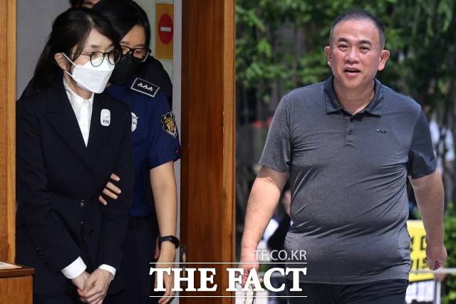 윤석열 전 대통령 부부 공천 개입 의혹을 받는 명태균 씨가 1일 오전 서울 종로구 KT광화문빌딩 웨스트에 마련된 김건희 여사 관련 의혹 수사 중인 민중기 특별검사팀 사무실로 출석하고 있다. /이새롬 기자