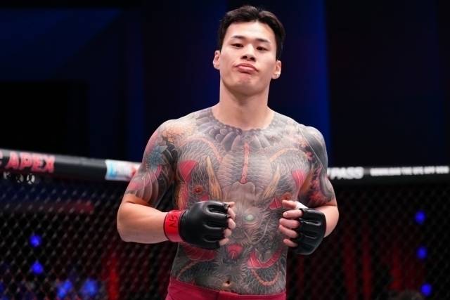 황인수는 지난 9월 17일(한국시간) 미국 네바다주 라스베거스 UFC 에이펙스에서 열린 패디 맥코리와의 데이나 화이트 컨텐더 시리즈 시즌 9 에피소드 6 미들급 매치에서 3라운드 만장일치 판정 패배했다. 사진=UFC 제공