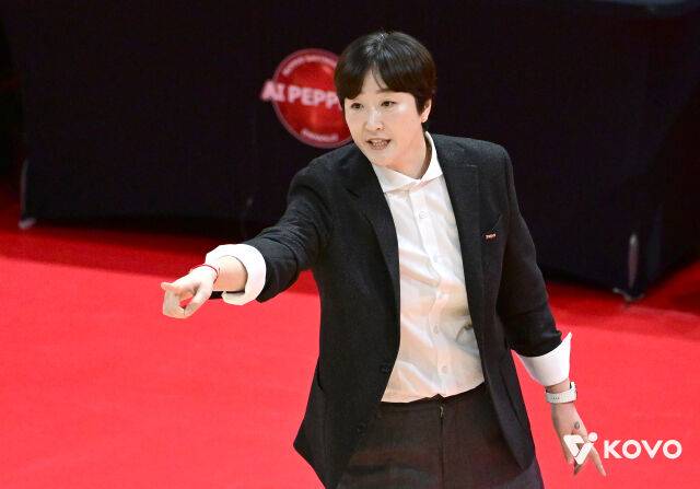 페퍼저축은행 장소연 감독/KOVO