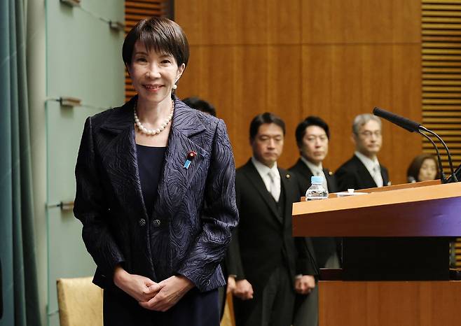 다카이치 사나에 일본 총리. [AFP]