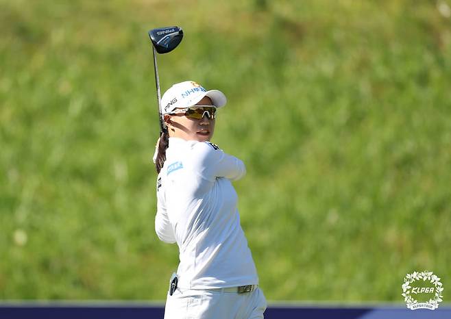 [서울=뉴시스]KLPGA 투어 정윤지. (사진=KLPGA 투어 제공)