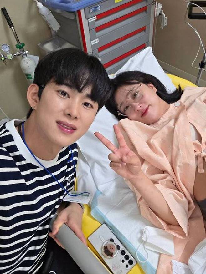 코미디언 손민수 SNS 화면 캡처