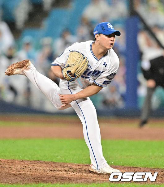 [OSEN=박준형 기자] 삼성 배찬승 2025.10.13 / soul1014@osen.co.kr