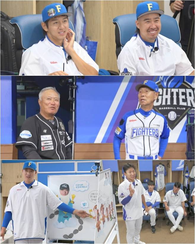 ‘불꽃야구’ 26화에서 불꽃 파이터즈가 독립리그 최강 연천미라클과 맞붙는다. 김성근 감독과 김인식 감독의 자존심 대결 속에서 14승 1패의 파이터즈가  어떤 승부를 펼칠지 기대가 집중된다. 사진제공|스튜디오C1