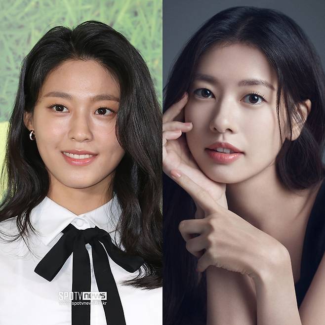 ▲ 김설현(왼쪽) 정소민. ⓒ곽혜미 기자, 이음해시태그