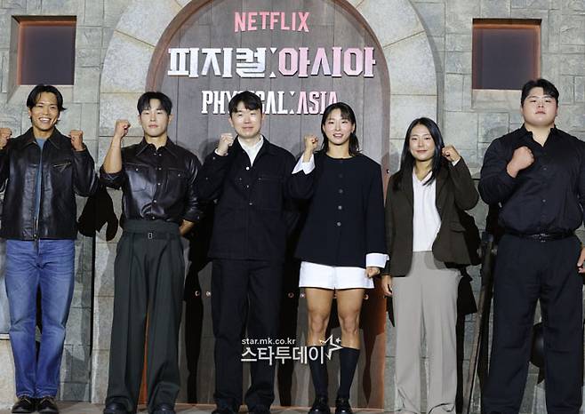 장호기 PD, 윤성빈, 김민재, 아모띠, 장은실, 최승연. 사진|유용석 기자