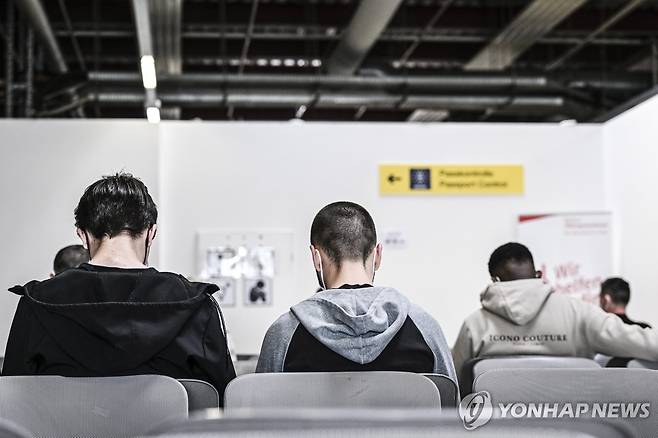 독일 입국한 우크라이나 피란민(2023년 5월) [EPA 연합뉴스 자료사진. 재판매 및 DB 금지]