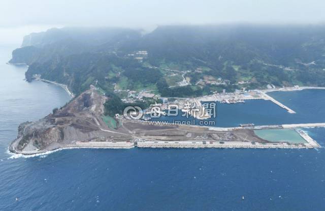 경북 울릉도에 건설 중인 울릉공항 건설 현장. 자료사진 DL제공
