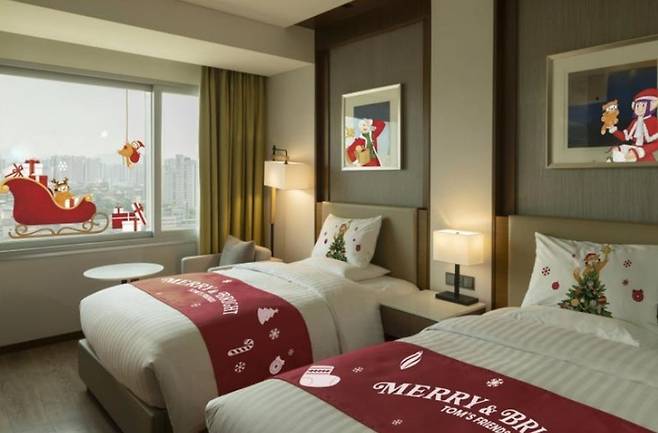 코트야드 메리어트 서울 타임스퀘어 ‘탐스프렌즈 패키지’  / 사진=코트야드 메리어트 서울 타임스퀘어