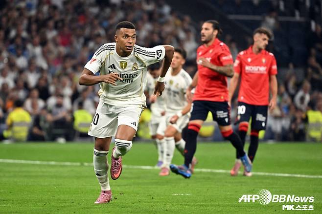 득점을 터뜨린 음바페. 사진=AFPBBNews=News1