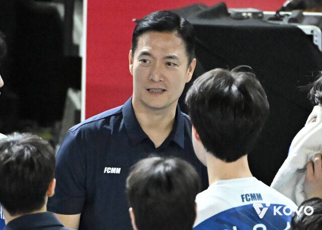 삼성화재 김상우 감독./KOVO