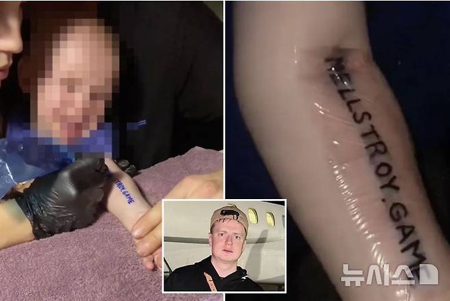 [뉴시스] 부모가 1살 아기에게 강제로 타투를 새기는 끔찍한 사건이 일어났다. (사진=더선) 2025.10.23.