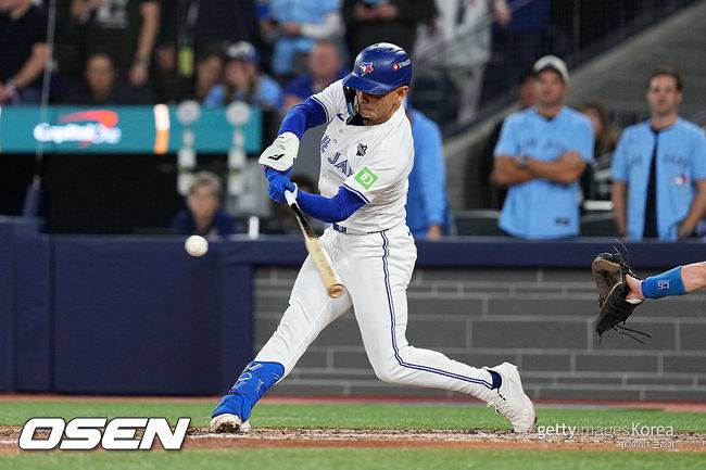 [사진] 토론토 히메네즈. ⓒGettyimages(무단전재 및 재배포 금지)