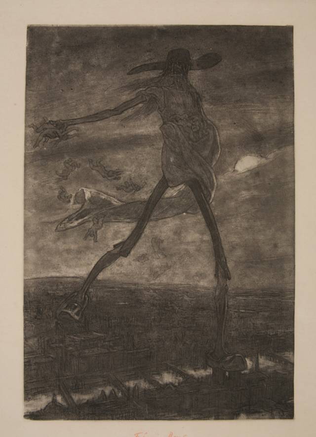 ▲Satan semant l'ivraie (1882) Félicien Rops (Belgian, 1833-1898)
