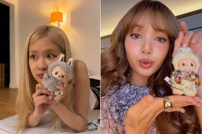 블랙핑크 로제, 리사 인스타그램 갈무리