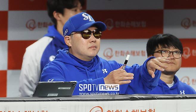 ▲ 박진만 감독은 2023년부터 올해까지 3년 계약 기간이 모두 끝났다 ⓒ곽혜미 기자