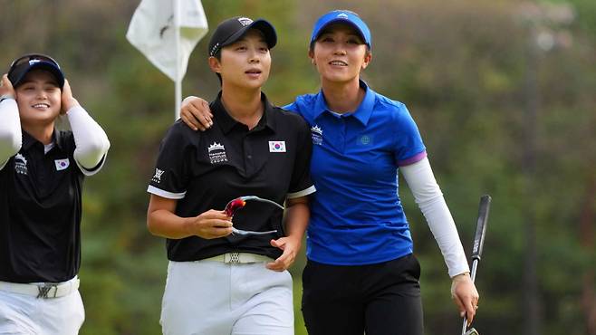 김효주(왼쪽). /사진=LPGA 공식 홈페이지