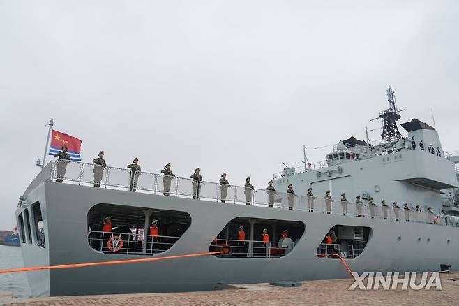 중국 해군 함대 [신화=연합뉴스 자료사진]