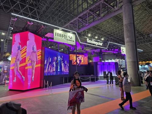 도쿄게임쇼 2025 스마일게이트 부스 [촬영 김주환]