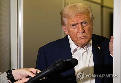 도널드 트럼프 미국 대통령 [AFP 연합뉴스 자료사진. 재판매 및 DB 금지]