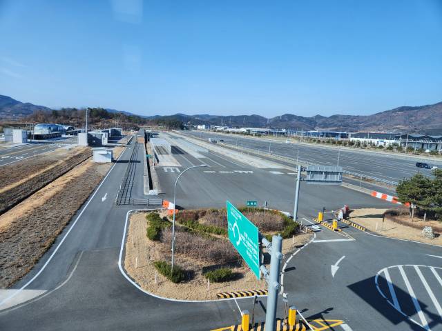 대구주행시험장 전경.