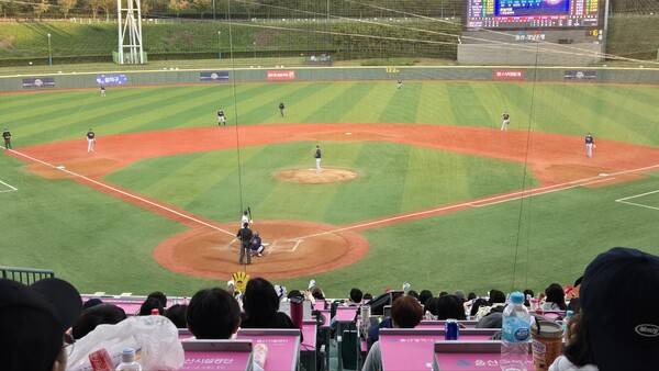 울산-KBO 폴리그 경기 장면(사진=KBO)