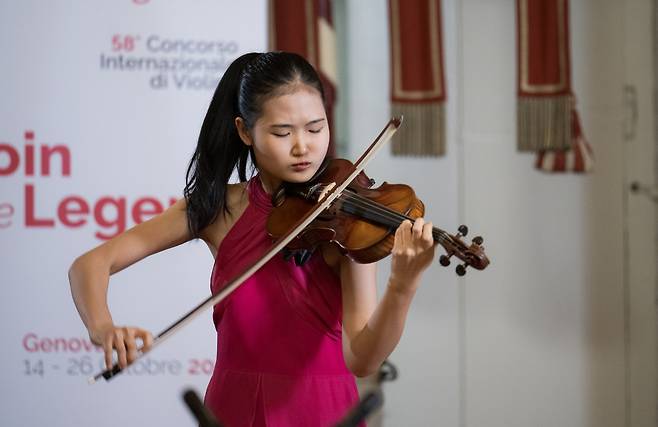 김현서(c)Premio Paganini Violin Competition(금호문화재단 제공)