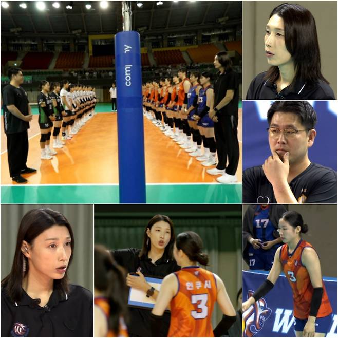 오늘(26일) 밤 방송되는 MBC 예능 ‘신인감독 김연경’ 5회에서는 김연경 감독이 이끄는 ‘필승 원더독스’가 대학 리그 최강팀 광주여자대학교 배구단과 창단 네 번째 경기를 치른다. 광주여대는 창단 2년 만에 대학 리그 우승을 차지하고, 배구 사상 최초로 대학 선수가 프로에 지명된 강팀이다. 김연경 감독은 경기를 앞두고 셧아웃 승리를 다짐하며 열정을 불태웠다. 특히 김 감독의 집중 케어를 받은 인쿠시의 활약이 이번 경기의 주요 관전 포인트로 꼽혀, ‘필승 원더독스’가 강팀을 상대로 어떤 경기를 펼칠지 귀추가 주목된다.
