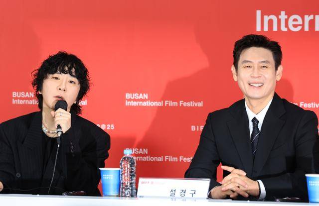 변성현 감독과 설경구가 영화 '굿뉴스'로 네 번째 호흡을 맞췄다. 뉴스1