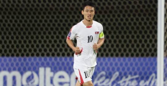 올해 북한 축구 U-17 국가대표팀 주장 김유진 [AFC 제공]