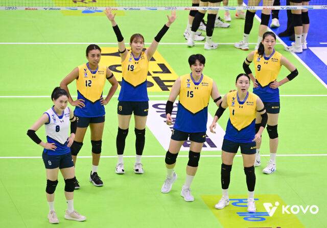 현대건설 배구단./KOVO