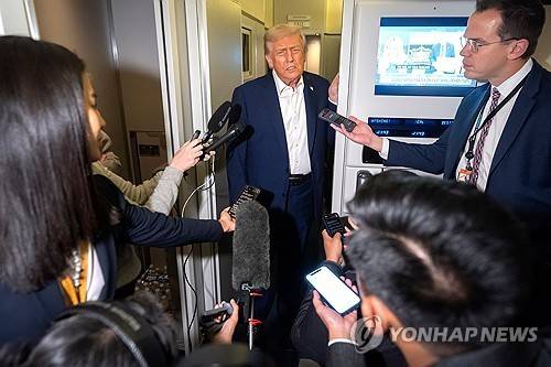 도널드 트럼프 미국 대통령은 24일(현지시간) 한국과의 관세·무역 협상에 대해 "타결(being finalized)에 매우 가깝다"고 주장했다.&nbsp;2025.10.24 [사진=연합뉴스]