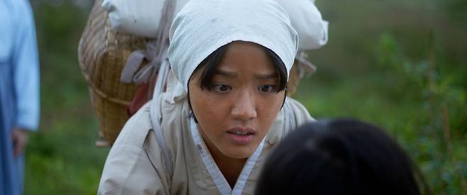 제주4.3을 소재로 제작한 영화 '한란' 주연 배우 김향기. 제공=웬에버스튜디오.