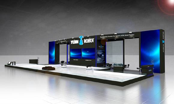 2025 로보월드 유진로봇 부스 조감도 [사진=유진로봇]