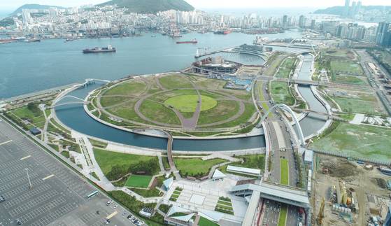 재개발중인 북항 모습. 사진 부산시